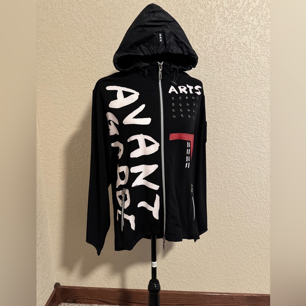 Avant Garde Black Hoodie